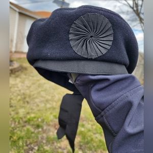 Classic Black Wool Irish Caubeen Authentic Irish Heritage